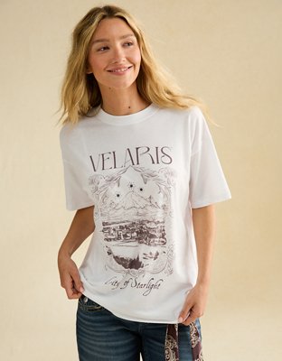 AE Oversized A Court of Thorns and Roses Graphic T-Shirt