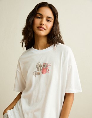 AE Oversized Halloween Graphic Tee