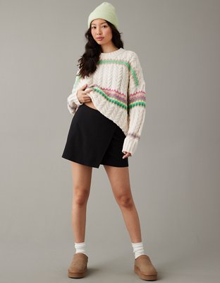 AE Asymmetrical It Knit Skort