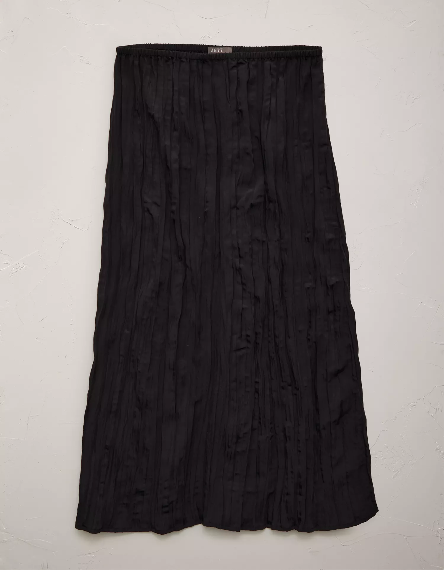 AE77 Textured Pull-On Midi Skirt - thumbnail 3