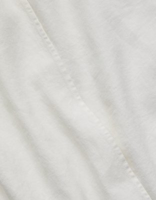 AE77 Linen-Blend Wrap Midi Skirt