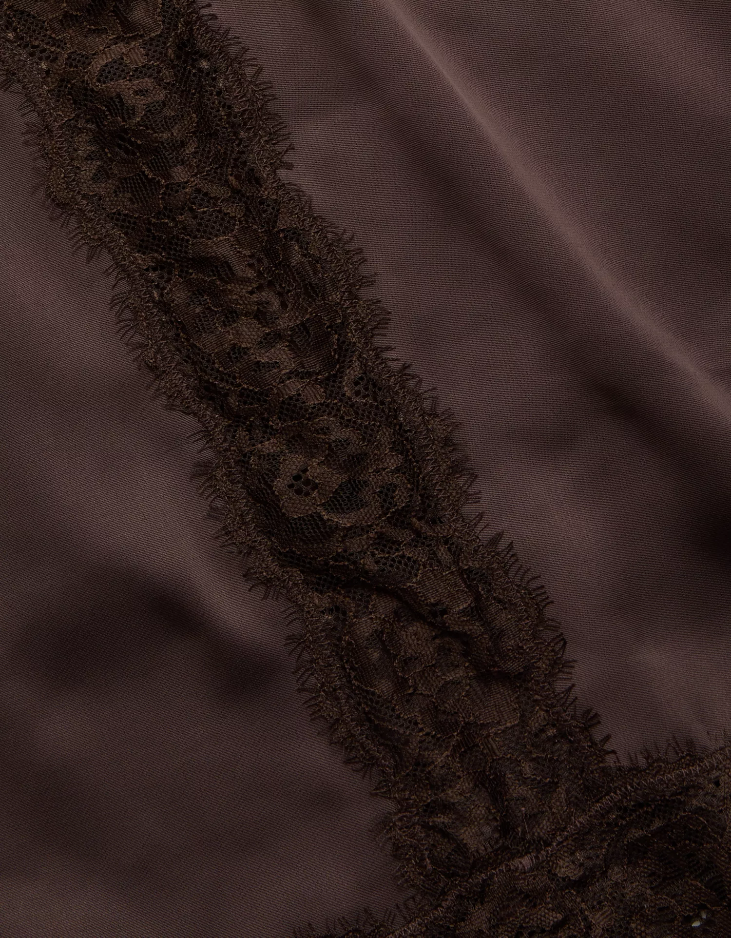 AE77 Satin Slip Lace Skirt - thumbnail 6