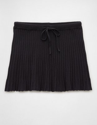 AE Ribbed Knit Mini Skirt