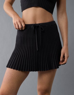 ミニスカート AMIRI FW25 MA MINI SKIRT KNIT RIB (AWKNKR1019 BLACK) AMIRI FW25 