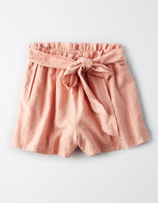 Женские шорты American Eagle AE PAPERBAG SHORTS — фото 3
