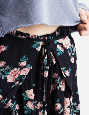 Женские брюки American Eagle AE Tie Front Tulip Short — фото 6
