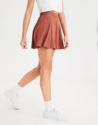 Женские юбки American Eagle AE Pleated Mini Skirt — фото 4