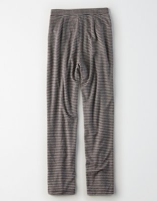 AE High-Waisted Plaid Pant