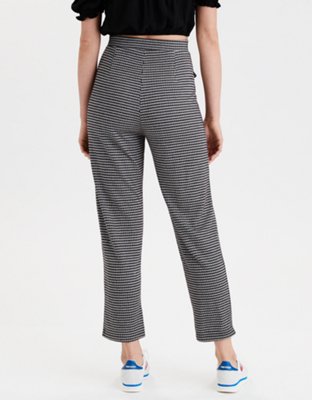 AE High-Waisted Plaid Pant