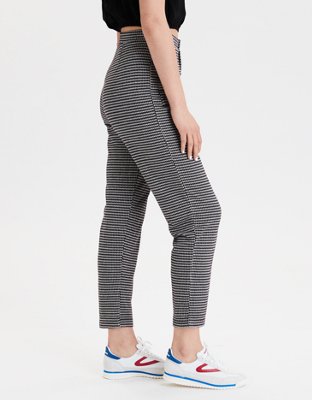 AE High-Waisted Plaid Pant