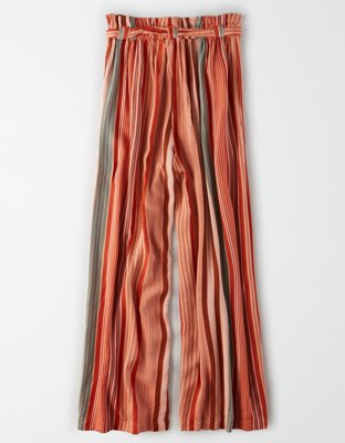 AE High-Waisted Tie Front Paperbag Pant