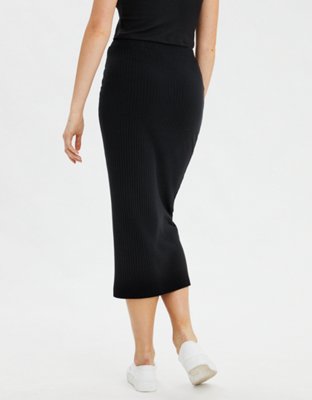 Женские юбки American Eagle AE High-Waisted Knitted Midi Skirt — фото 2