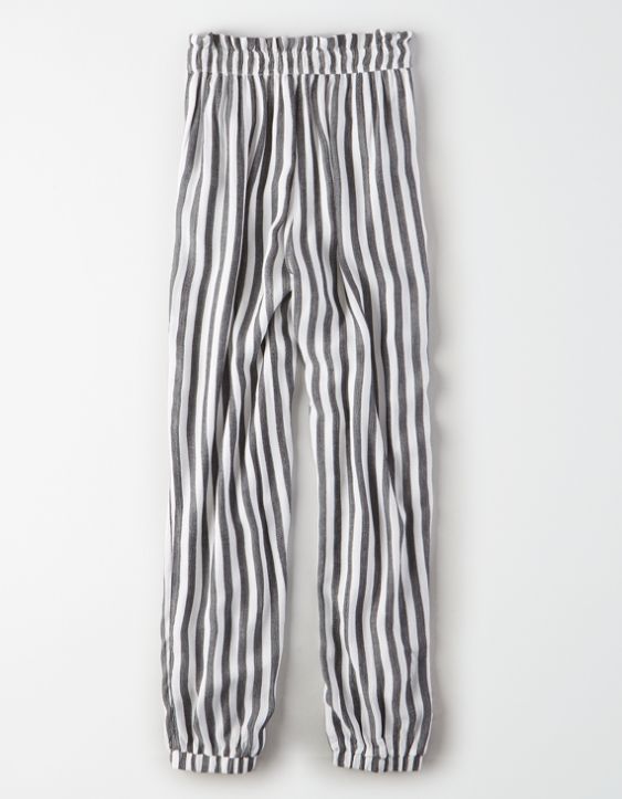 AE Striped Paperbag Jogger