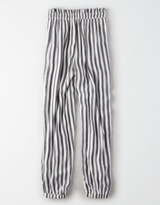 AE Striped Paperbag Jogger