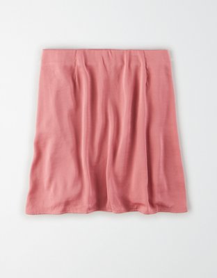 Женские юбки American Eagle AE High-Waisted Silky Mini Skirt — фото 4