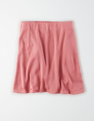 Женские юбки American Eagle AE High-Waisted Silky Mini Skirt — фото 3