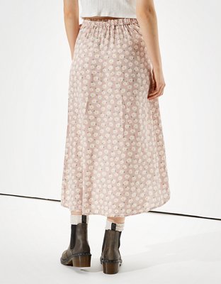 Женские юбки American Eagle AE Wrap Midi Skirt — фото 2