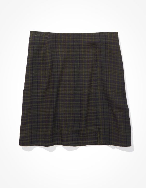 AE Plaid Mini Skirt