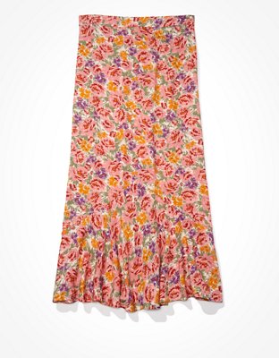 Женские юбки American Eagle AE Silky High-Waisted Midi Skirt — фото 3