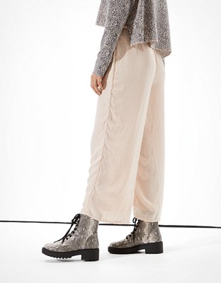 Женские брюки American Eagle AE Silky Wide Leg Pant — фото 4