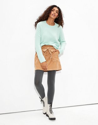 Женские юбки American Eagle AE Paperbag Mini Skirt — фото 5