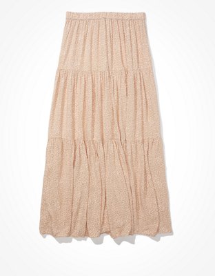 Женские юбки American Eagle AE Tiered Maxi Skirt — фото 3