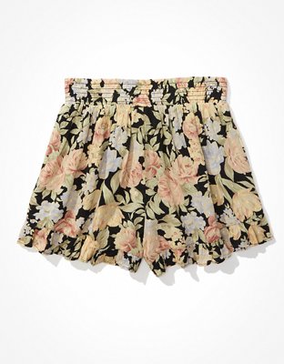 Женские брюки American Eagle AE Floral Ruffle Short — фото 4