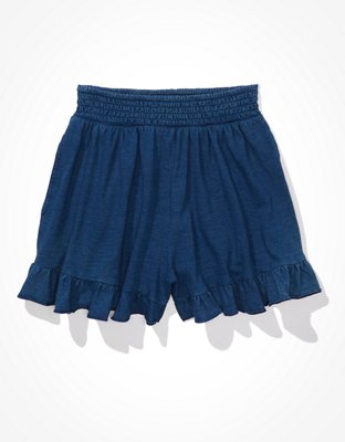Женские брюки American Eagle AE Ruffle Runner Short — фото 3