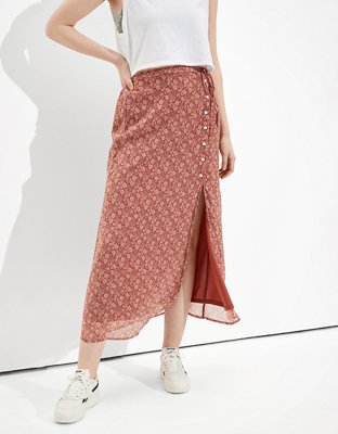 midi skirt american eagle