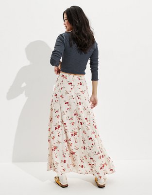 AE Floral Maxi Skirt