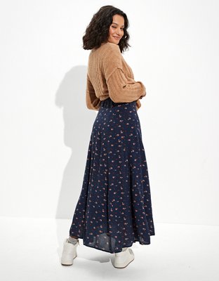 AE Floral Maxi Skirt