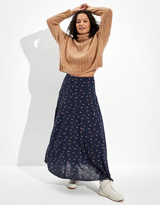 AE Floral Maxi Skirt