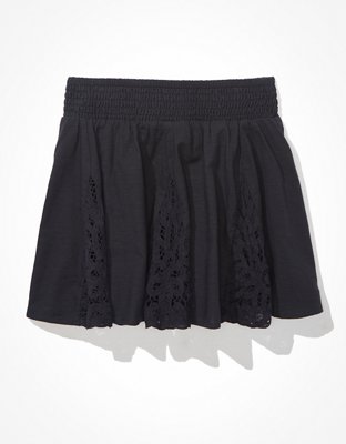 Женские юбки American Eagle AE Crochet Skater Skirt — фото 4