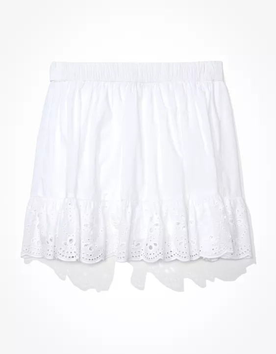 AE Wrap Front Mini Skirt