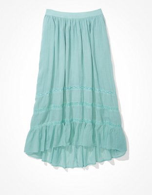 Женские юбки American Eagle AE Hi-Low Midi Skirt — фото 3