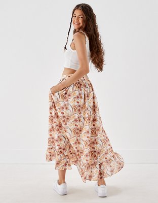 AE Hi-Low Midi Skirt