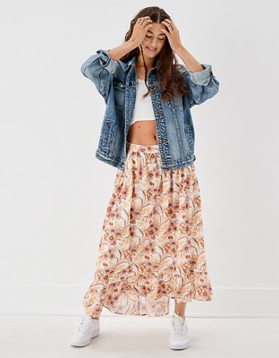 AE Hi-Low Midi Skirt
