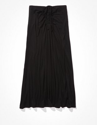 Женские юбки American Eagle AE Ruched Midi Skirt — фото 3