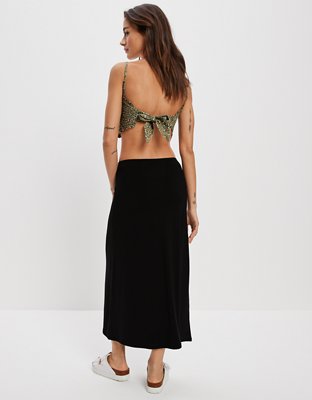 Женские юбки American Eagle AE Ruched Midi Skirt — фото 2
