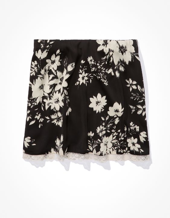AE Floral Mini-Skirt