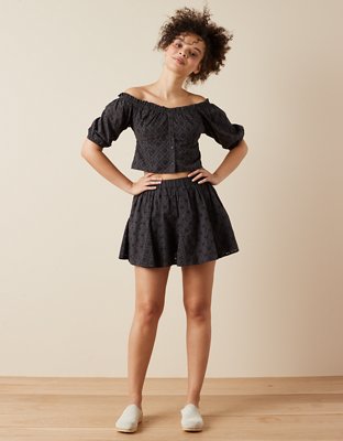 Женские юбки American Eagle AE High-Waisted Mini Skort — фото 5