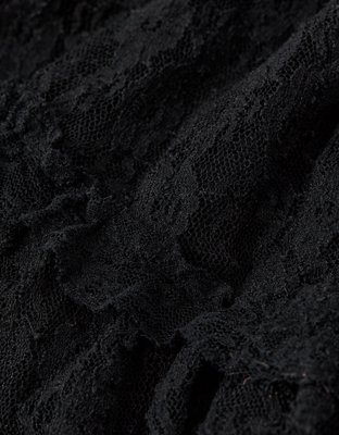 Женские юбки American Eagle AE High-Waisted Handkerchief Hem Lace Maxi Skirt — фото 5
