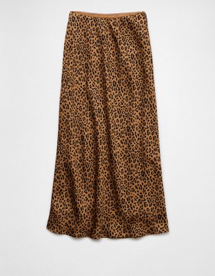 Leopard midi skirt american eagle hotsell