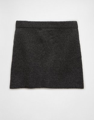 AE High-Waisted Sweater Mini Skirt