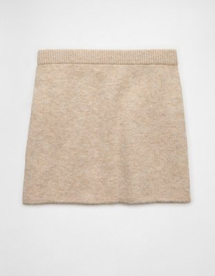 AE High-Waisted Sweater Mini Skirt