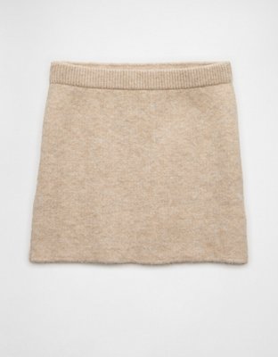 AE High-Waisted Sweater Mini Skirt