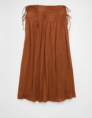 AE High-Waisted Tie Side Maxi Skirt
