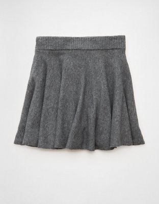 AE High-Waisted Sweater Mini Skirt