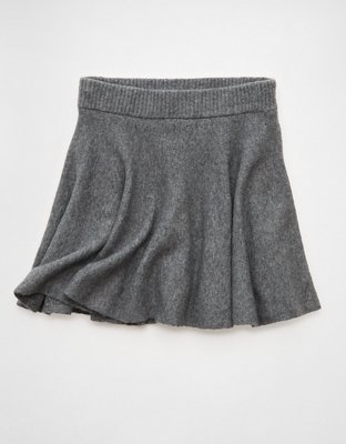 AE High-Waisted Sweater Mini Skirt