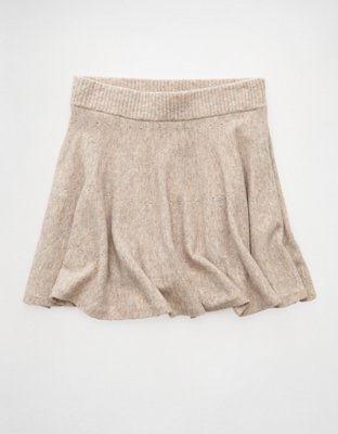 AE High-Waisted Sweater Mini Skirt